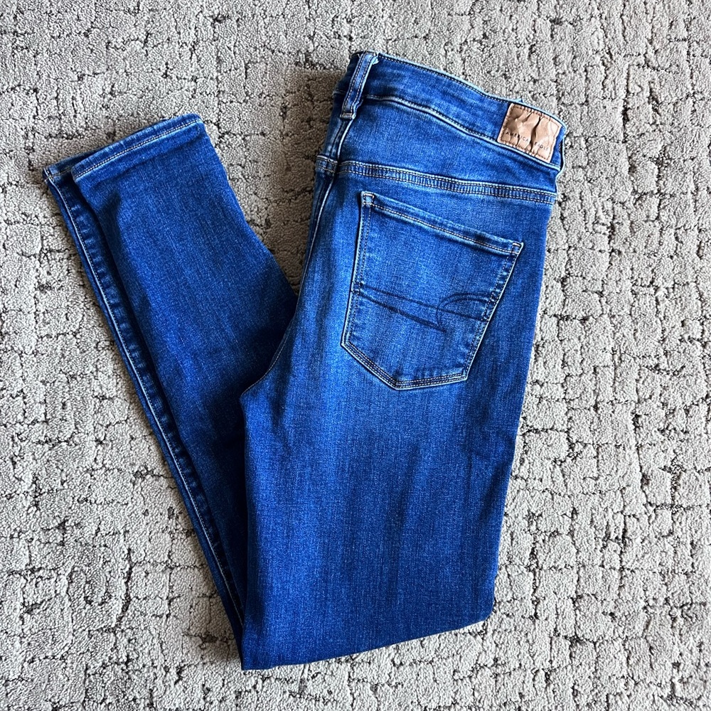 American Eagle next level high waisted jeans